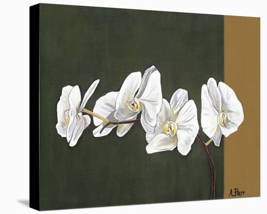 Orchid Study I-Ann Parr-Stretched Canvas