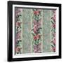 Orchid Toile Panel Celadon-Bill Jackson-Framed Giclee Print