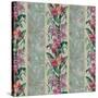 Orchid Toile Panel Celadon-Bill Jackson-Stretched Canvas