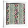 Orchid Toile Panel Celadon-Bill Jackson-Framed Giclee Print