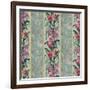 Orchid Toile Panel Celadon-Bill Jackson-Framed Giclee Print