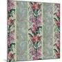 Orchid Toile Panel Celadon-Bill Jackson-Mounted Giclee Print