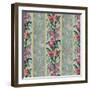 Orchid Toile Panel Celadon-Bill Jackson-Framed Giclee Print