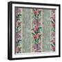 Orchid Toile Panel Celadon-Bill Jackson-Framed Giclee Print