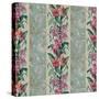 Orchid Toile Panel Celadon-Bill Jackson-Stretched Canvas