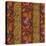 Orchid Toile Panel Cinnabar-Bill Jackson-Stretched Canvas
