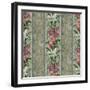 Orchid Toile Panel Neutral-Bill Jackson-Framed Giclee Print