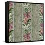 Orchid Toile Panel Neutral-Bill Jackson-Framed Stretched Canvas