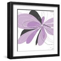 Orchid Undone - One-Jan Weiss-Framed Art Print