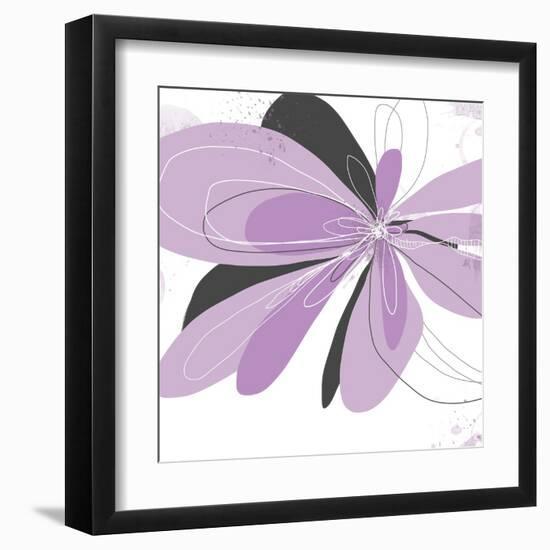 Orchid Undone - One-Jan Weiss-Framed Art Print