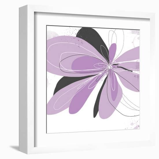 Orchid Undone - One-Jan Weiss-Framed Art Print