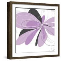 Orchid Undone - One-Jan Weiss-Framed Art Print