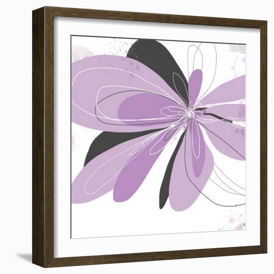 Orchid Undone - One-Jan Weiss-Framed Art Print