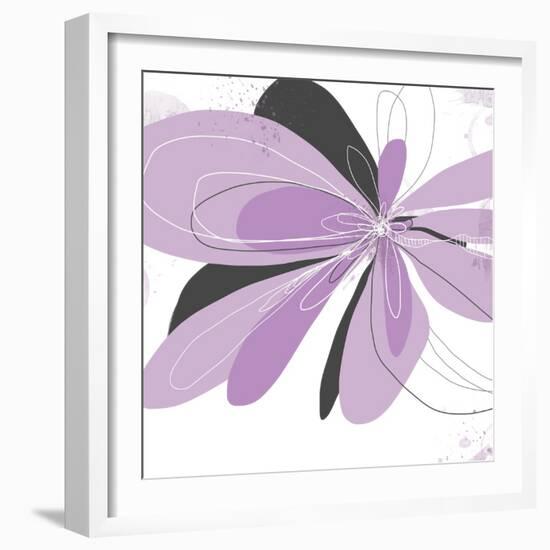 Orchid Undone - One-Jan Weiss-Framed Art Print