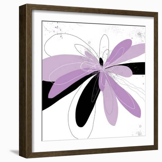 Orchid Undone - Two-Jan Weiss-Framed Art Print