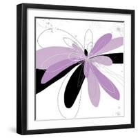 Orchid Undone - Two-Jan Weiss-Framed Art Print