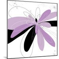 Orchid Undone - Two-Jan Weiss-Mounted Art Print