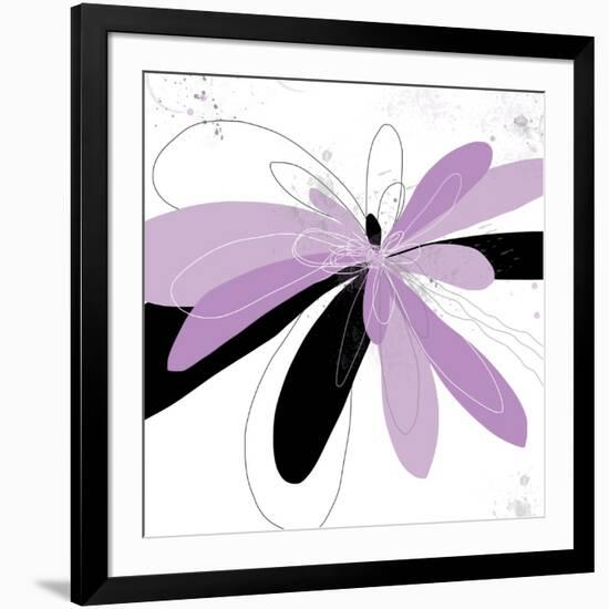 Orchid Undone - Two-Jan Weiss-Framed Art Print