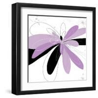 Orchid Undone - Two-Jan Weiss-Framed Art Print