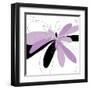 Orchid Undone - Two-Jan Weiss-Framed Art Print