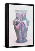 Orchid Vase, C.1880-Émile Gallé-Framed Stretched Canvas
