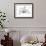 Orchid-Maria Trad-Framed Giclee Print displayed on a wall