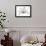 Orchid-Maria Trad-Framed Giclee Print displayed on a wall