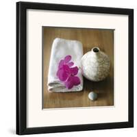Orchidee et Vase-Amelie Vuillon-Framed Art Print