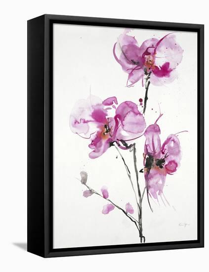 Orchids 1-Karin Johannesson-Framed Stretched Canvas