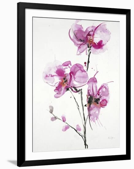 Orchids 1-Karin Johannesson-Framed Art Print