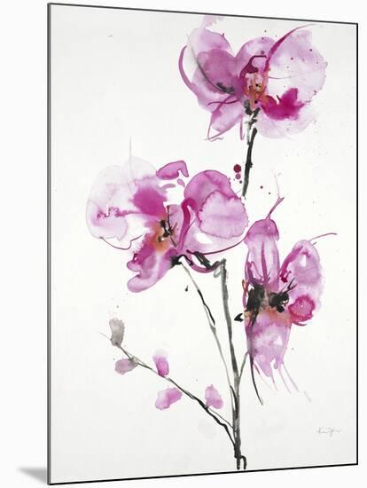 Orchids 1-Karin Johannesson-Mounted Art Print