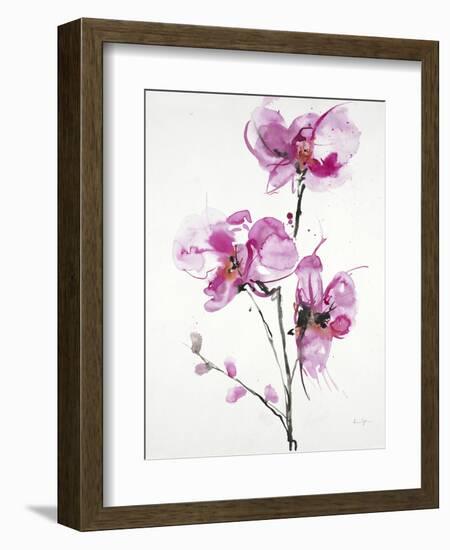 Orchids 1-Karin Johannesson-Framed Art Print