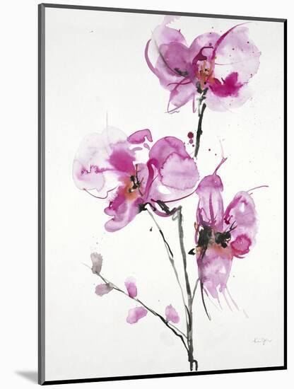 Orchids 1-Karin Johannesson-Mounted Art Print