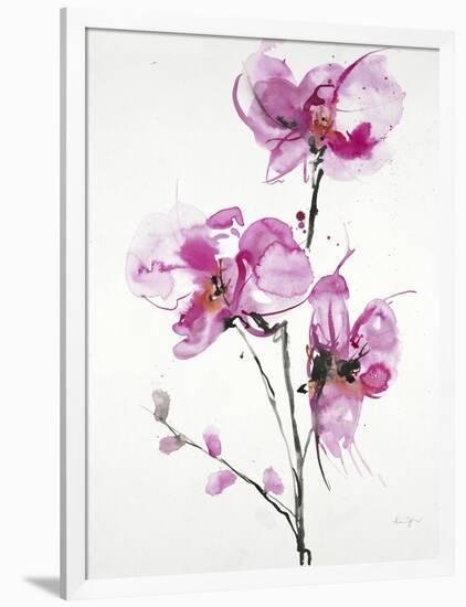 Orchids 1-Karin Johannesson-Framed Art Print