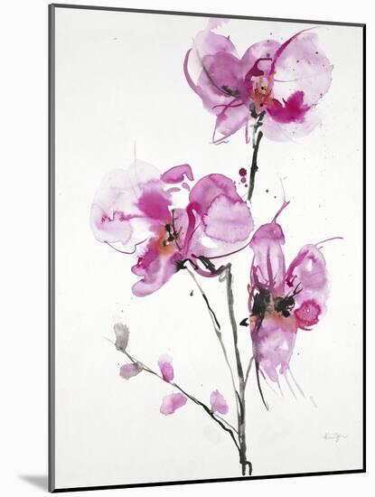 Orchids 1-Karin Johannesson-Mounted Art Print