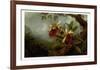 Orchids and Hummingbirds-Martin Johnson Heade-Framed Art Print