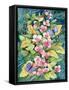 Orchids and Hummingbirds-Kathleen Parr McKenna-Framed Stretched Canvas