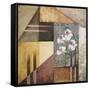 Orchids and Shapes I-Michael Marcon-Framed Stretched Canvas