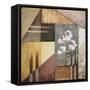 Orchids and Shapes I-Michael Marcon-Framed Stretched Canvas