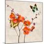 Orchids & Butterflies I-Teo Rizzardi-Mounted Art Print