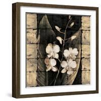 Orchids in Bloom I-John Seba-Framed Art Print