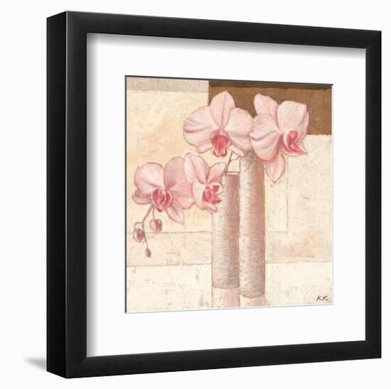 Orchids in Love 1-Karsten Kirchner-Framed Art Print