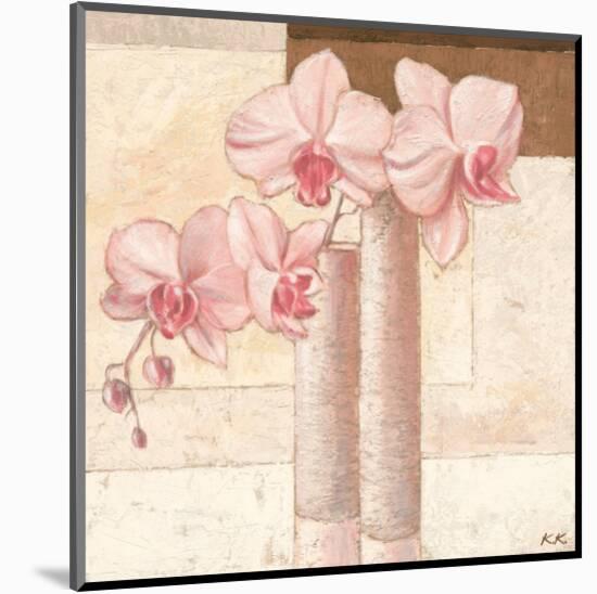 Orchids in Love 1-Karsten Kirchner-Mounted Art Print