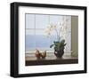 Orchids with Pears-Zhen-Huan Lu-Framed Art Print