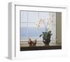 Orchids with Pears-Zhen-Huan Lu-Framed Art Print