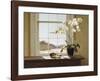 Orchids with Teapots-Zhen-Huan Lu-Framed Art Print