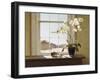 Orchids with Teapots-Zhen-Huan Lu-Framed Giclee Print