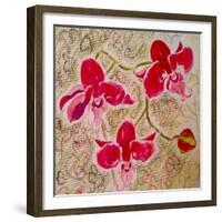 Orchids-Mary Smith-Framed Giclee Print