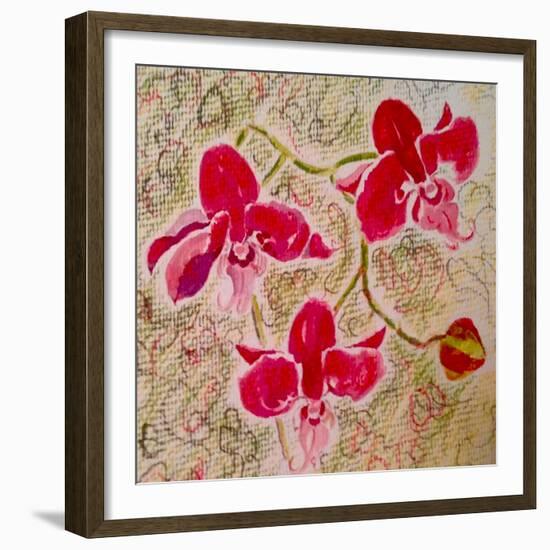 Orchids-Mary Smith-Framed Giclee Print