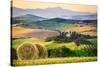 Orcia Valley, Tuscany, Italy-ClickAlps-Stretched Canvas